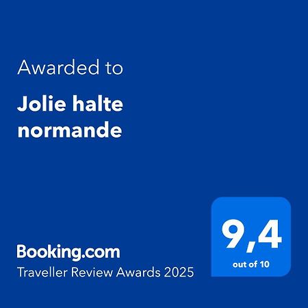Jolie Halte Normande Balines Exterior foto